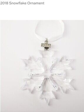 Authentic New 2018 Swarovski Crystal Ornament